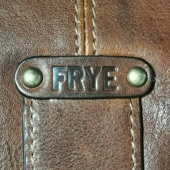 Whiskey/Antique Gold Studded Roxanne Crossbody #249 - Picture 9 of 16